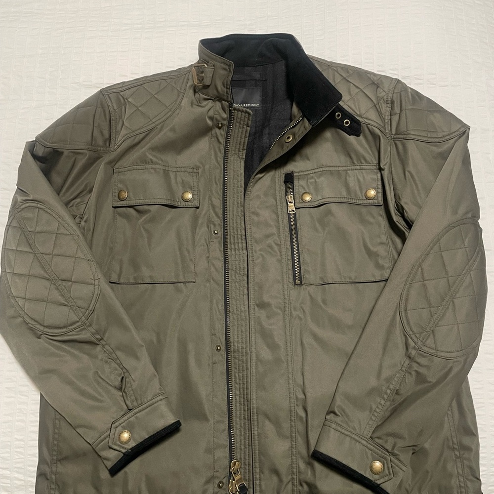 Banana Republic Quilted Field Jacket